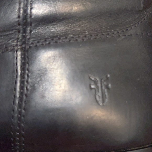 FRYE Tall Melissa Black Leather Riding Boots - Picture 13 of 13